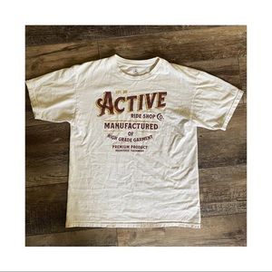 Vintage Inspired Active Ride Shop Tee
